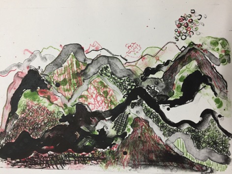 Lithograph by David Tan Wei Lithograph by David Tan Wei